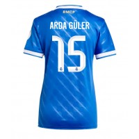 Real Madrid Arda Guler #15 Tretí Ženy futbalový dres 2025-26 Krátky Rukáv
